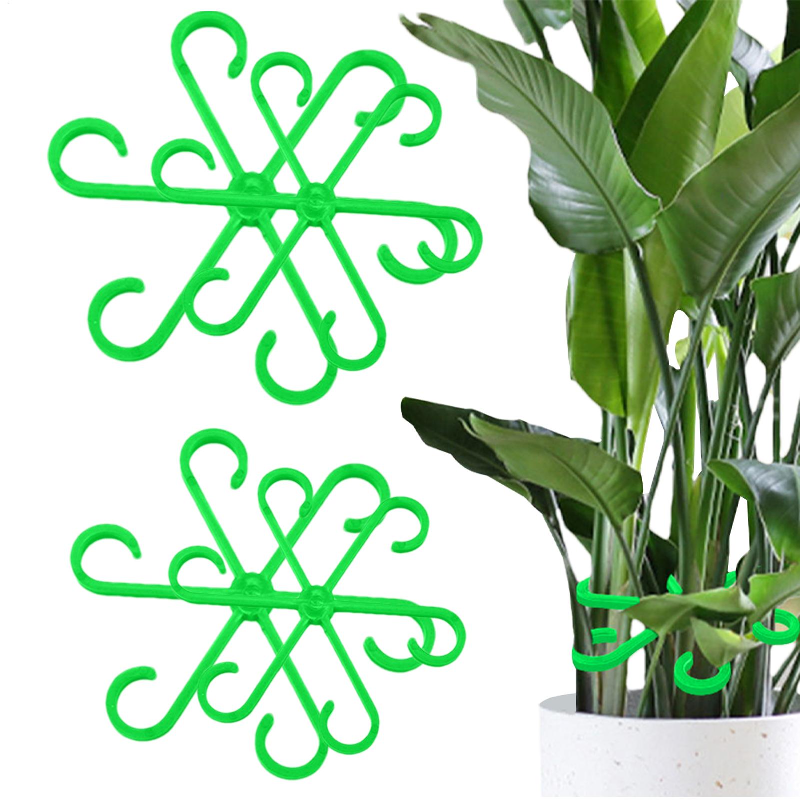 Florist Supply Bulk - 4pcs Plant Stem Support Clips Flower