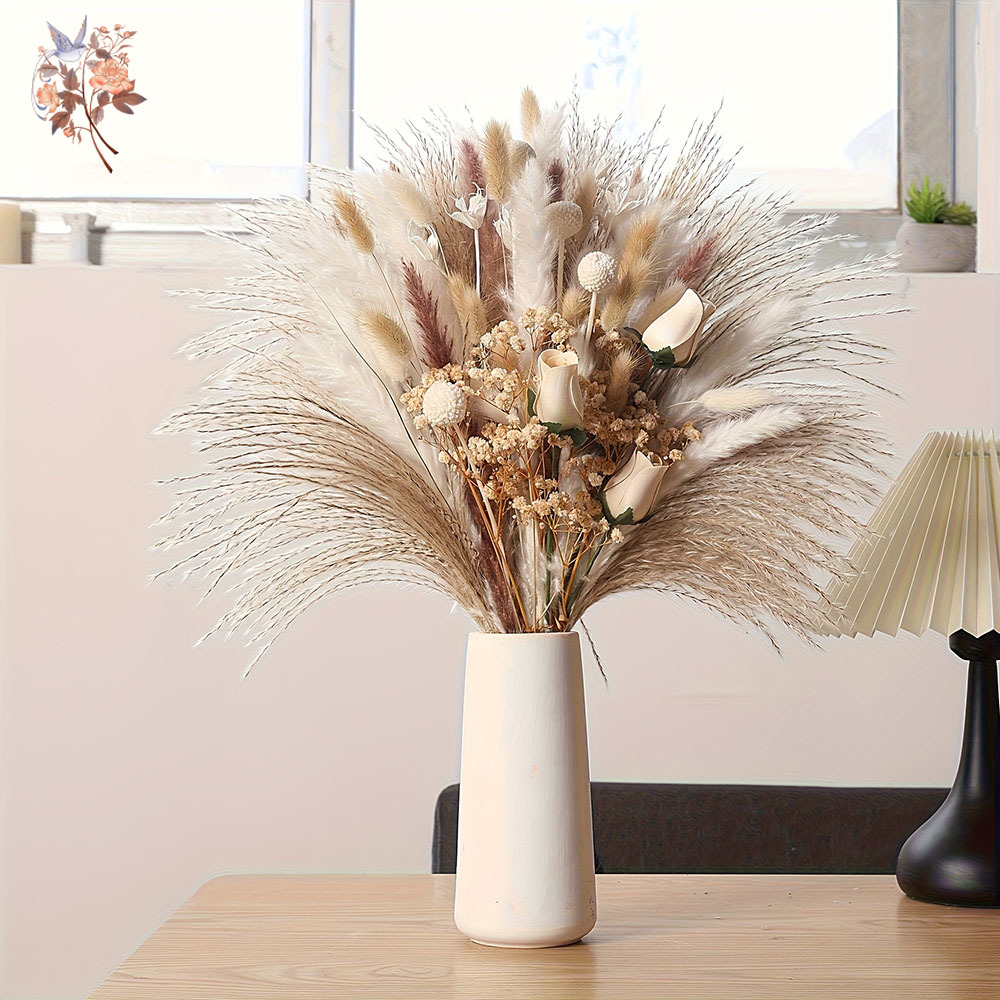 80Pcs Artificial Dried Flowers - Baby Breath Dried review and price