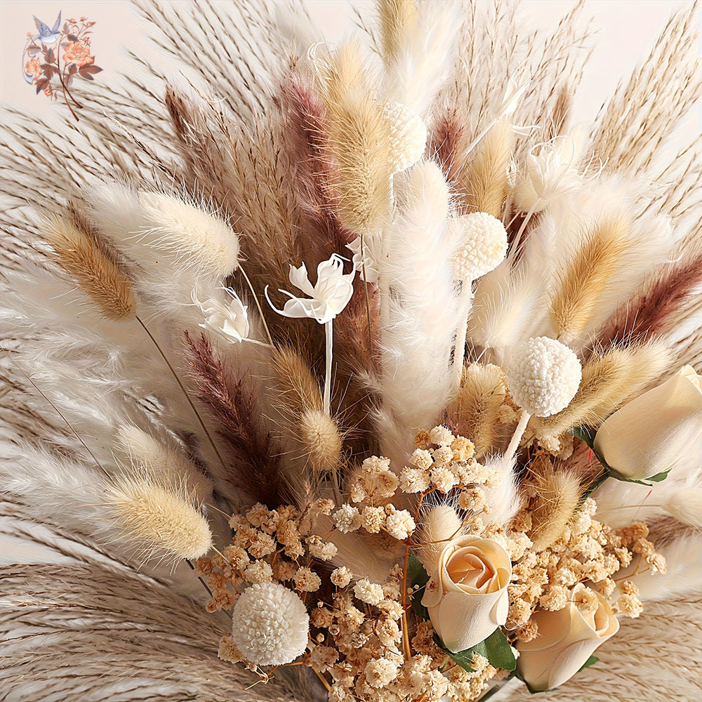 80Pcs Artificial Dried Flowers - Baby Breath Dried review and price