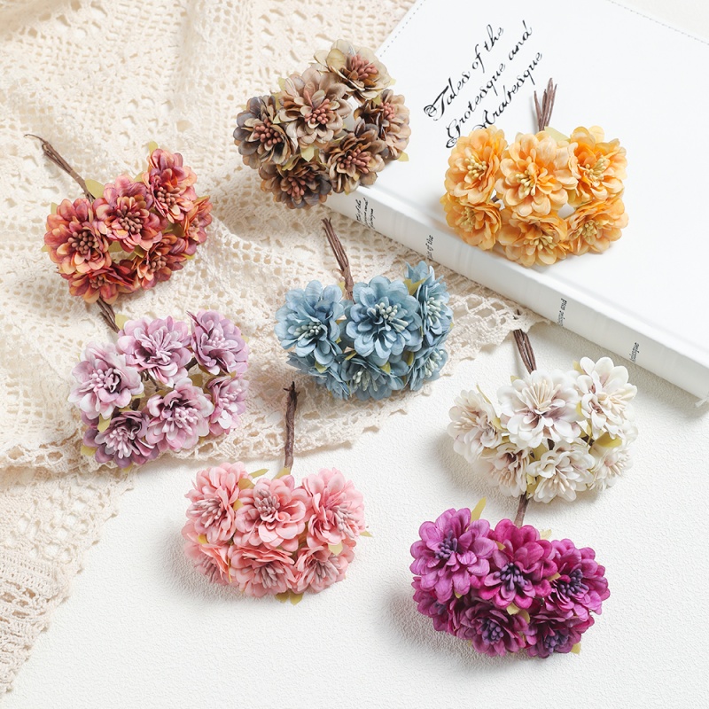1/3Pcs 11cm Fake Silk Daisy Ar - Baby Breath Dried review and price