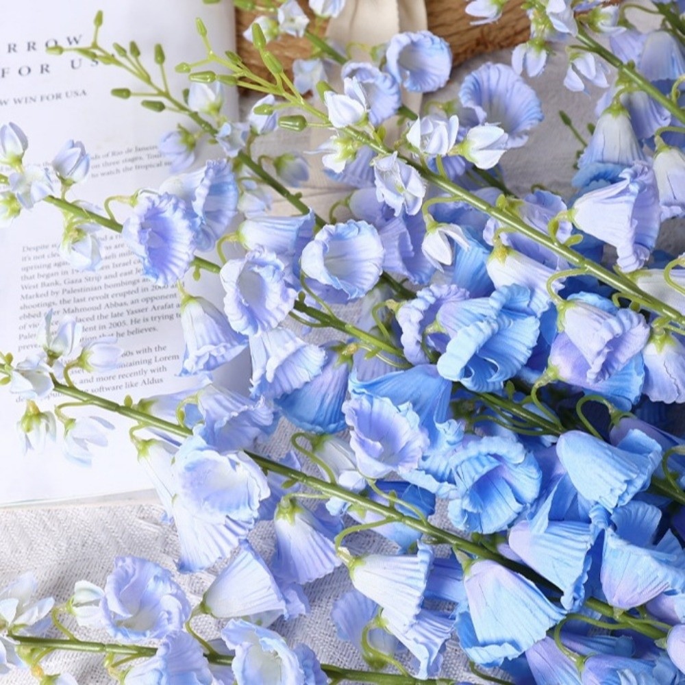 New Long Stem Artificial Lily  - Baby Breath Dried review and price