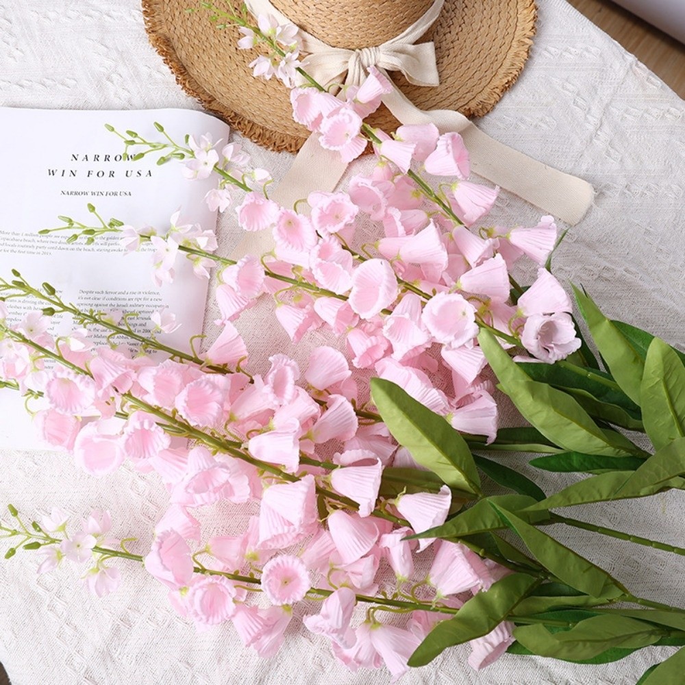 New Long Stem Artificial Lily  - Baby Breath Dried review and price