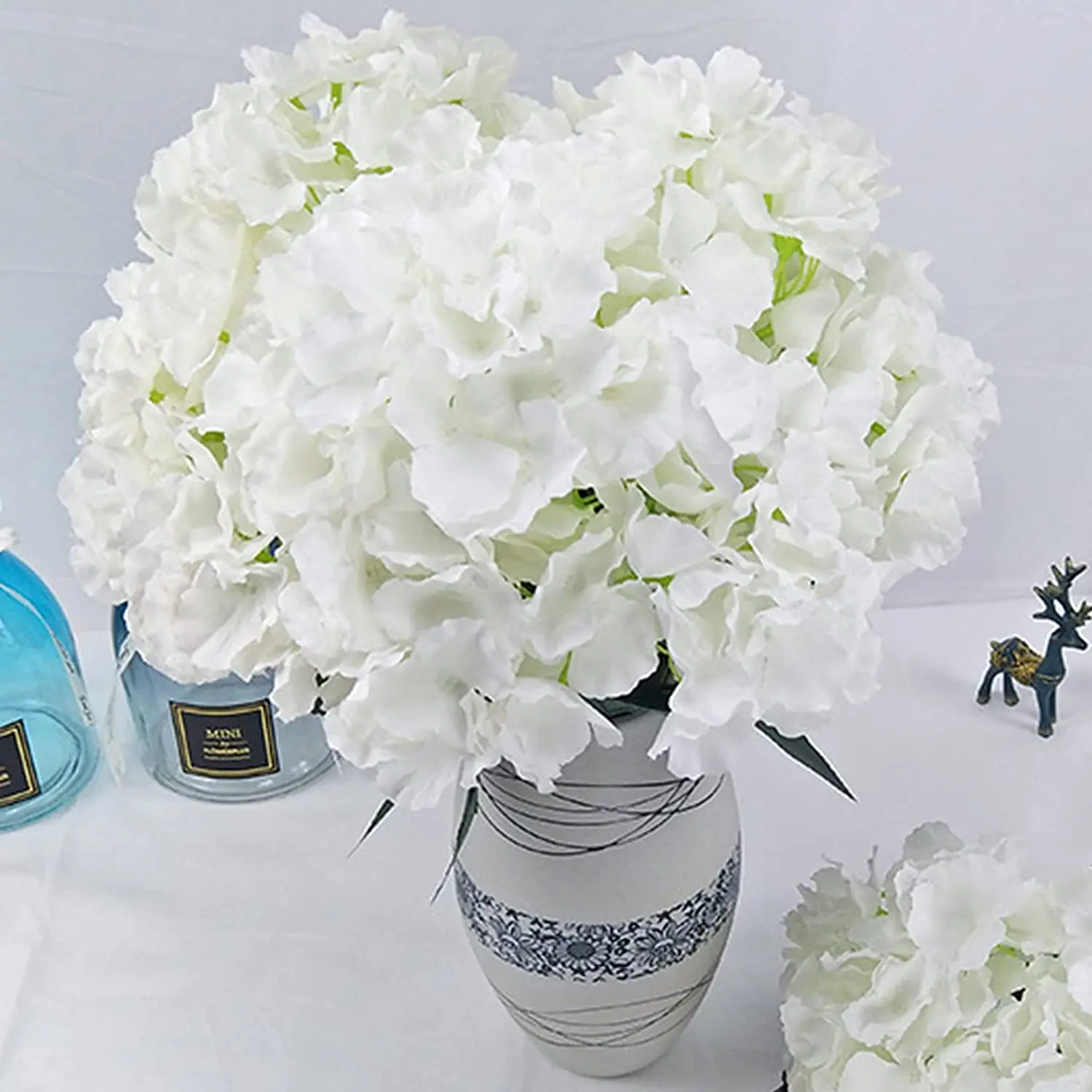 8 inch Big Silk Hydrangea Head - Florist Supply Bulk review and price