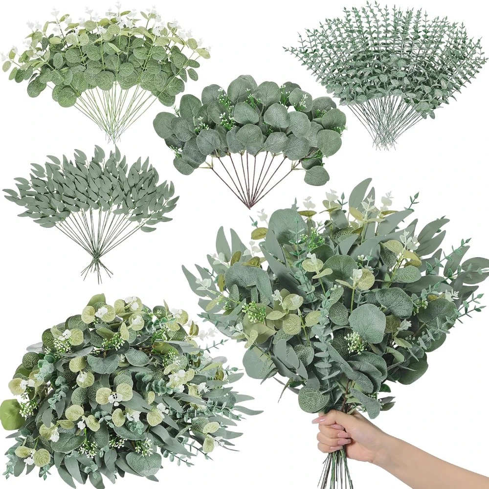 20pcs Eucalyptus Leaves Stems  - Florist Supply Bulk review and price
