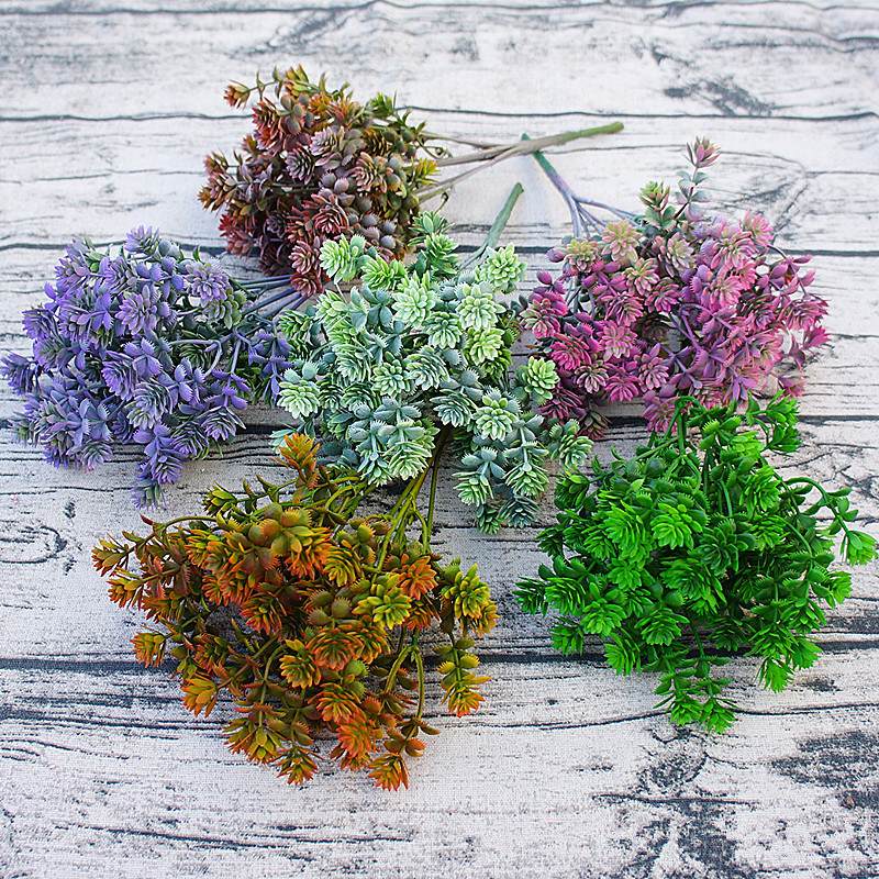Plastic Succulent plants artif - Baby Breath Dried review and price