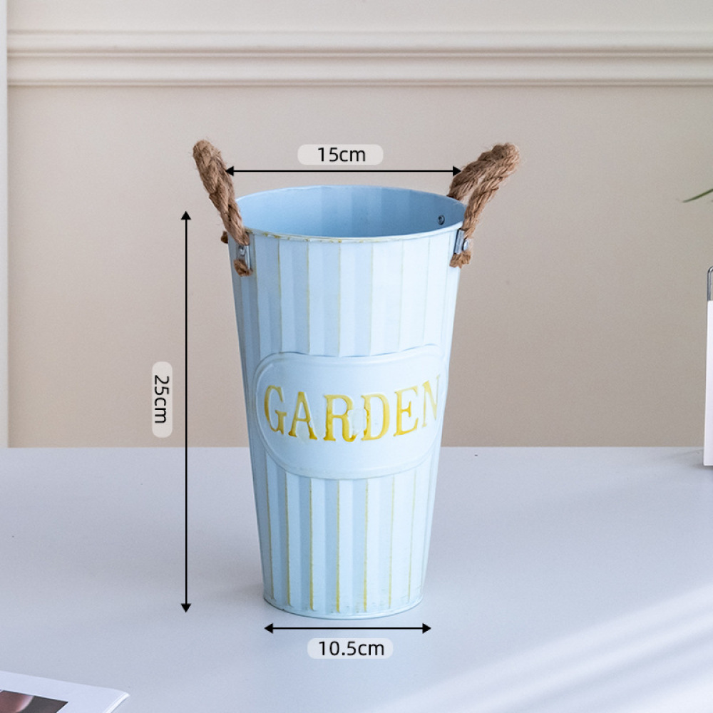 Pastoral Iron Plant Pot Decora - Florist Supply Shop review and price