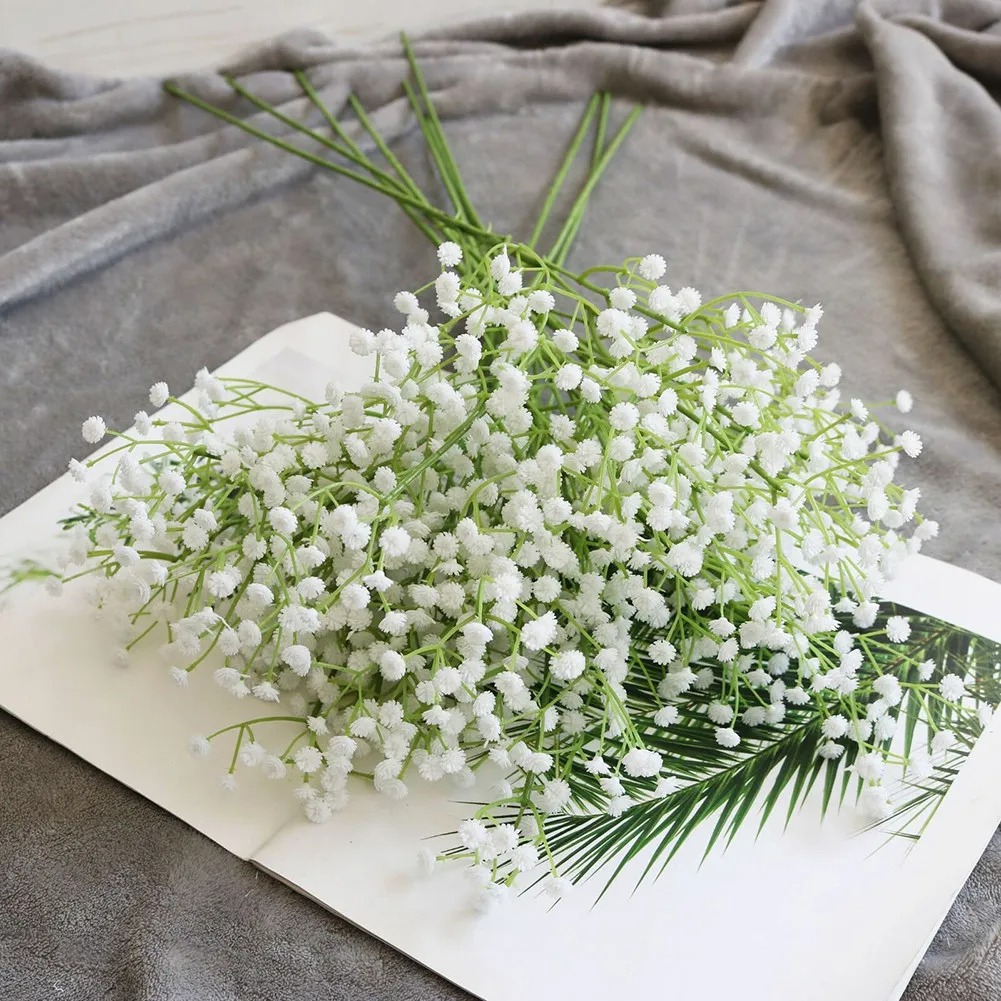 108Heads Artificial Flowers Pl - Baby Breath Dried review and price